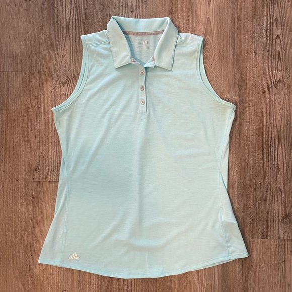 Adidas Ladies collared Golf Tank - Picture 1 of 9